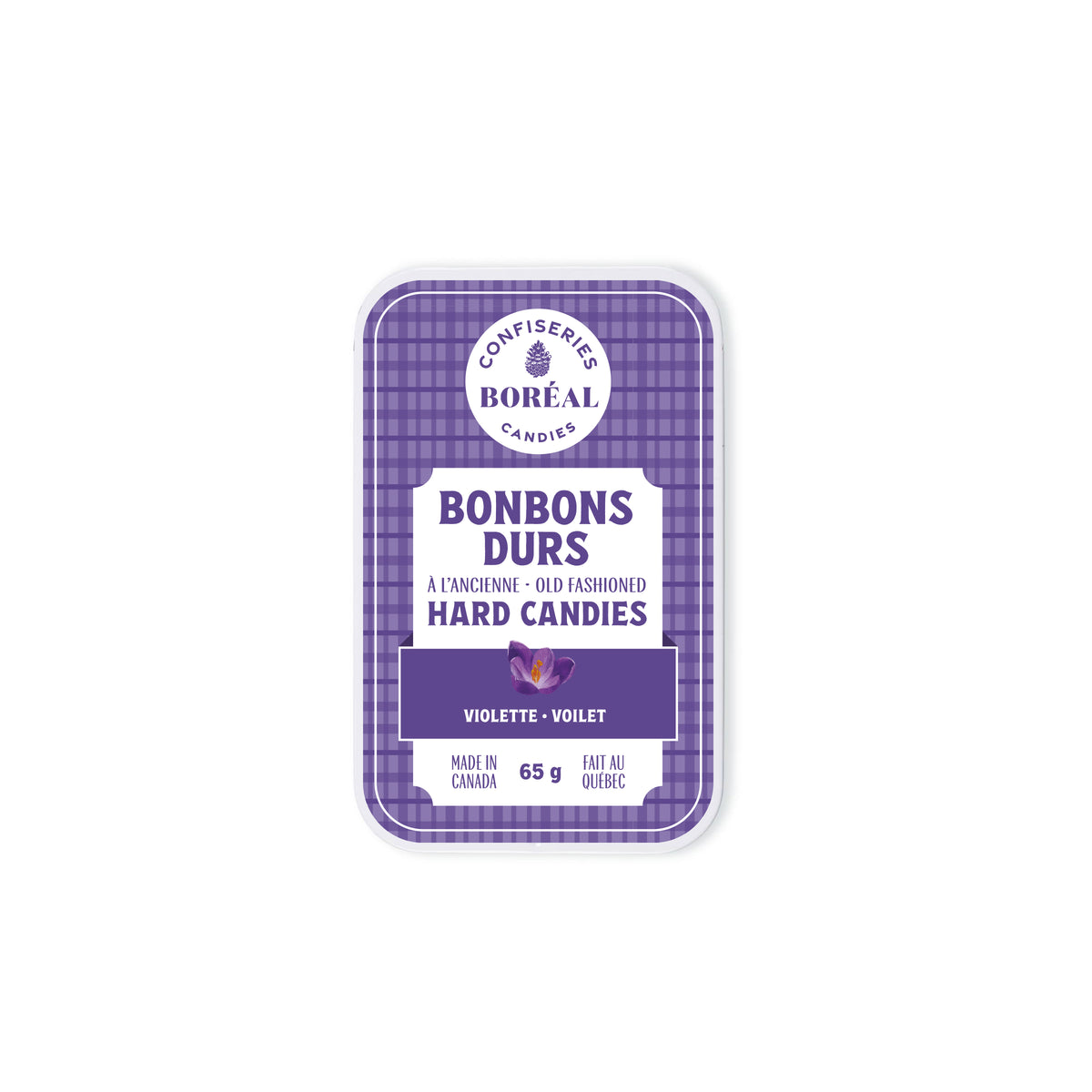 HARD CANDIES Old fashioned : Violet (65gr)