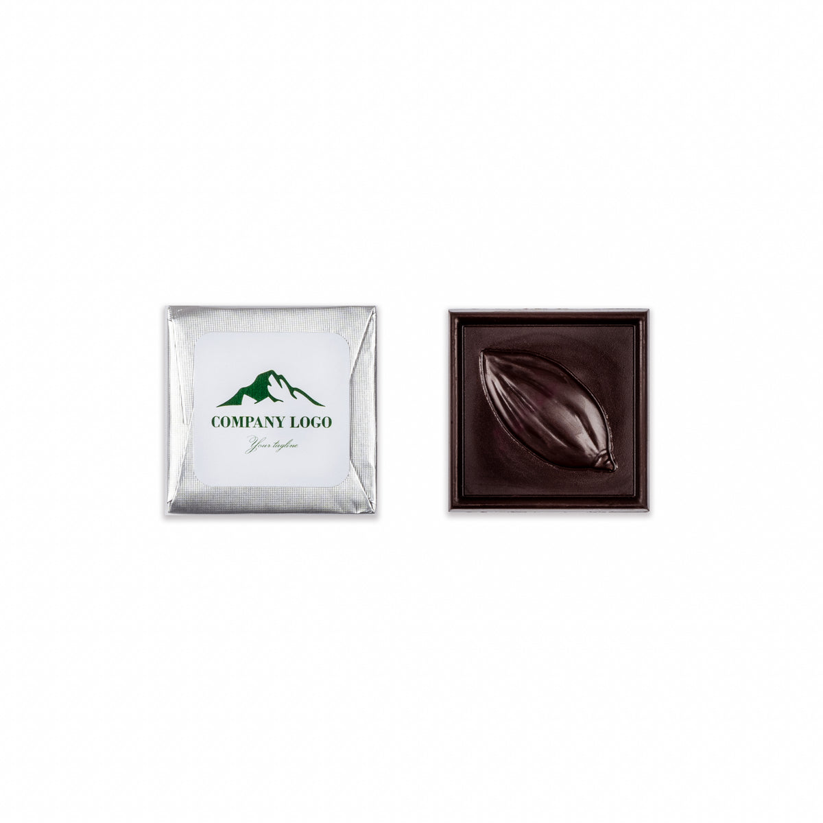 Chocolate square - Customized sticker
