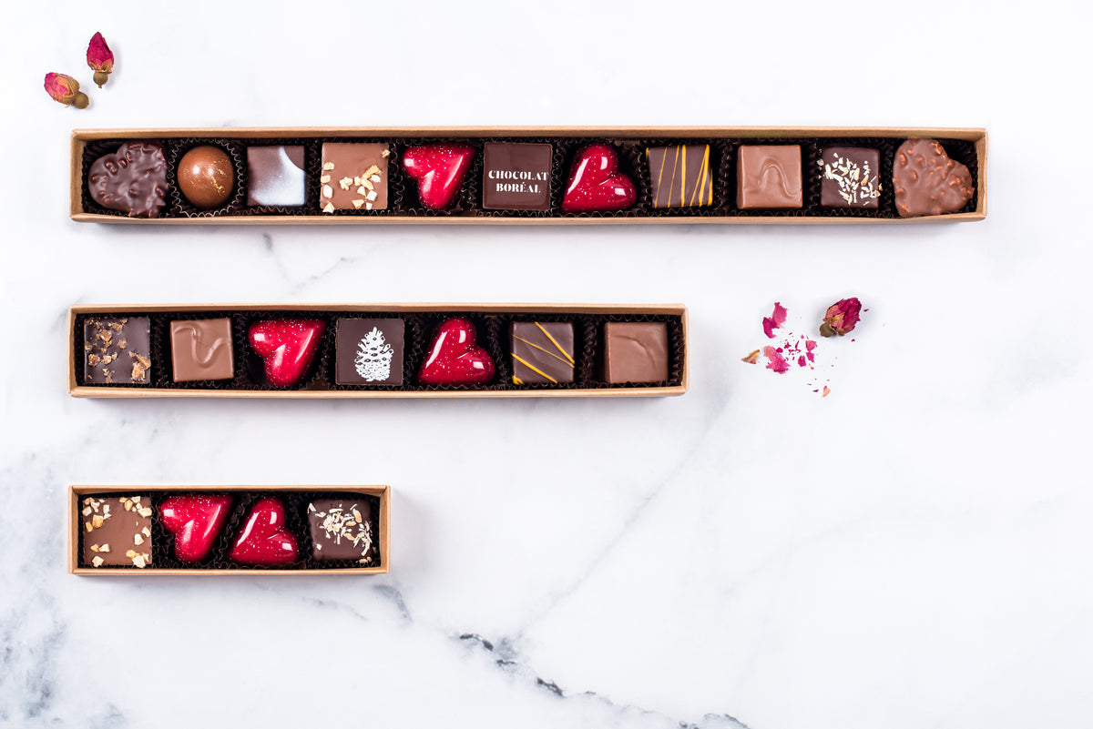 Box of assorted chocolates - Valentine&#39;s day
