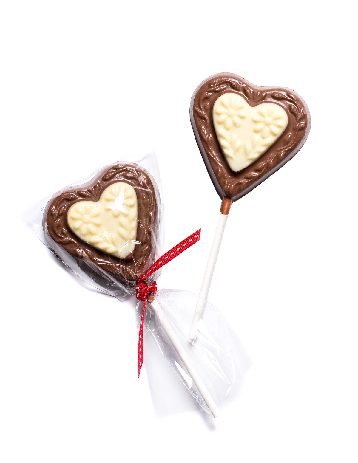 Large Valentine&#39;s day heart-shaped lollipop