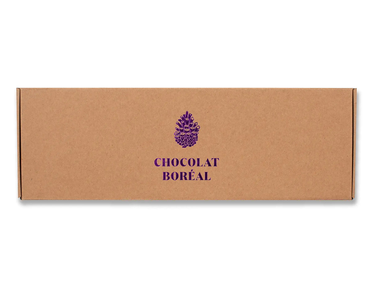 Boîte personnalisée de 27 chocolats assortis