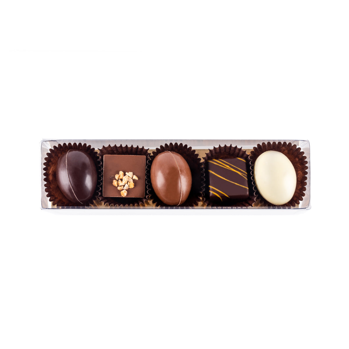 Box of 5 assorted chocolates - Easter